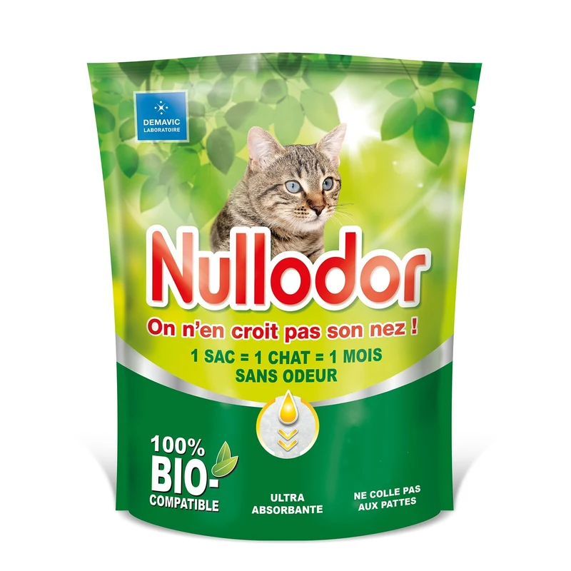 Litière Nullodor chat